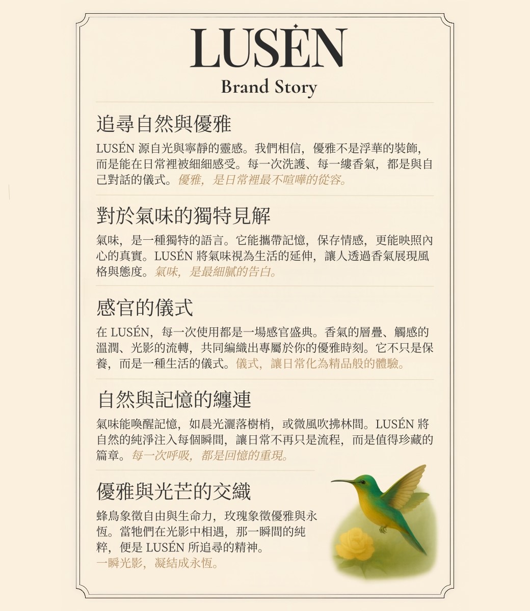 LUSÉN SENSE 璐森官方選品