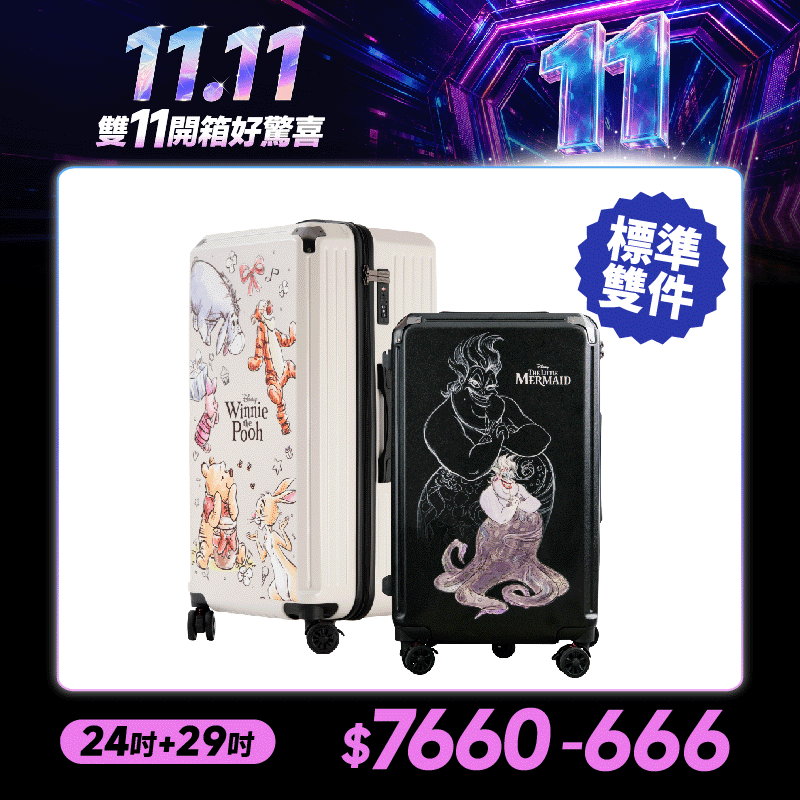 【標準款系列】極o能裝24吋*1+29吋*1 【標準款系列】極o能裝24吋*1+29吋*1