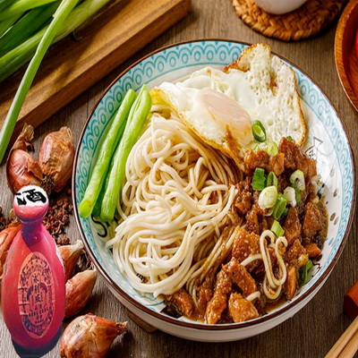 【阿杯ㄅㄟ˙肉拌麵】真正古早味滷肉麵/乾拌麵 (有肉)老酒香1袋5入