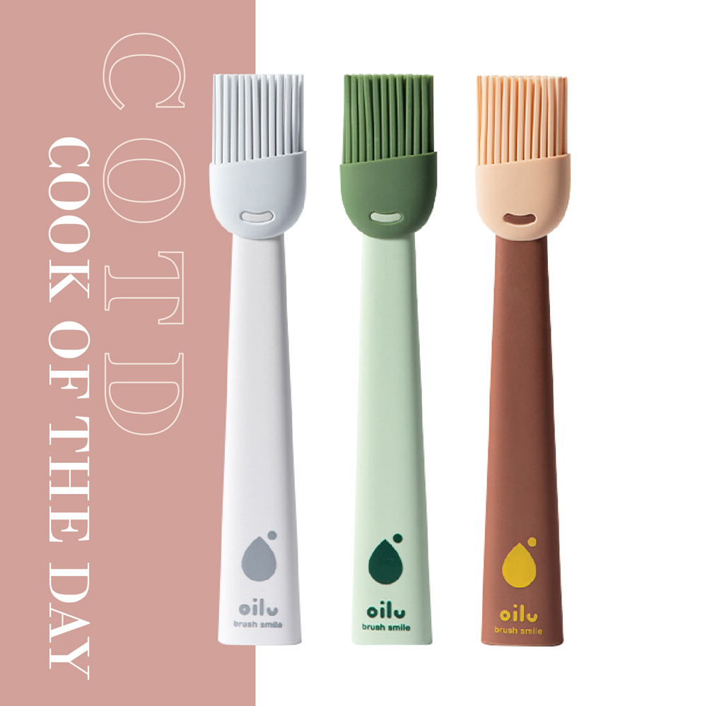 最好用的矽膠燒烤刷(三色)