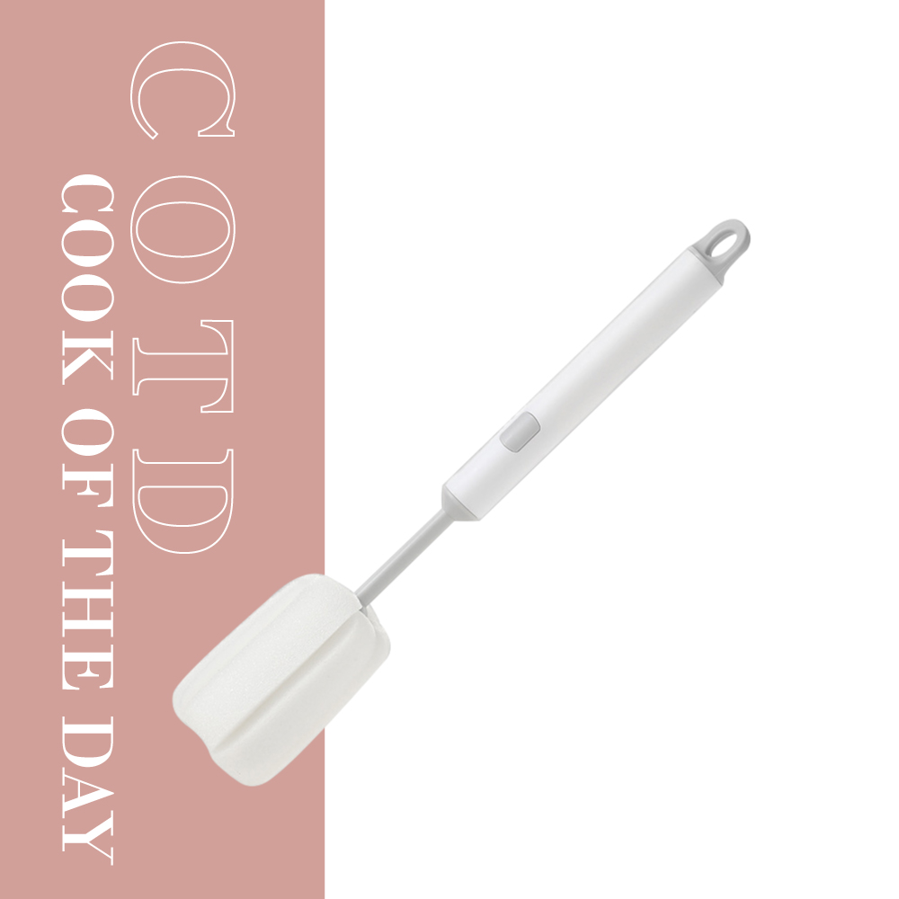 韓系長柄海綿杯刷(白色) 韓系長柄海綿杯刷(白色)