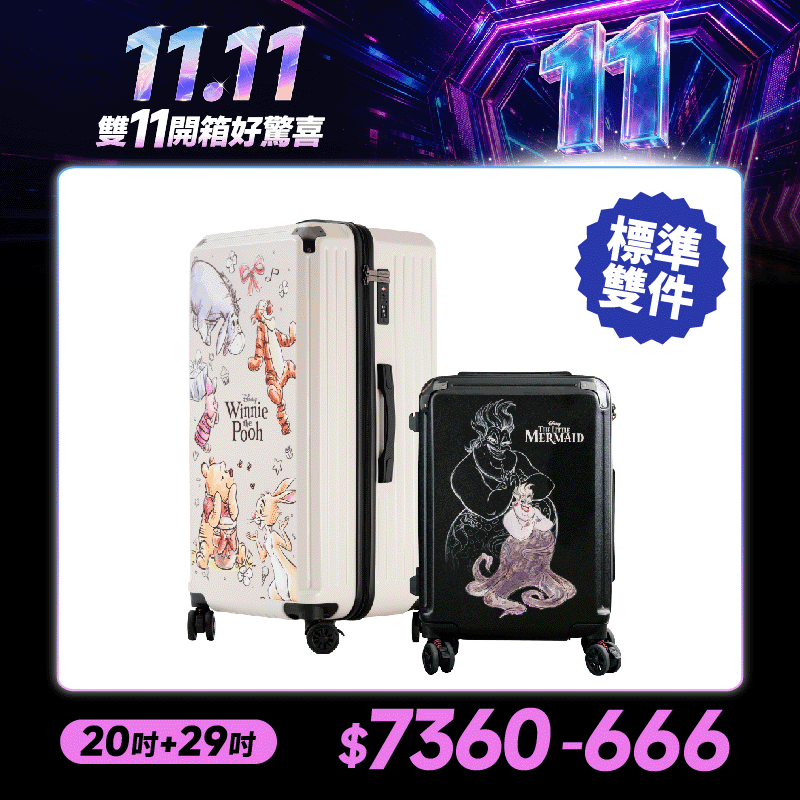 【標準款系列】極o能裝20吋*1+29吋*1 【標準款系列】極o能裝20吋*1+29吋*1