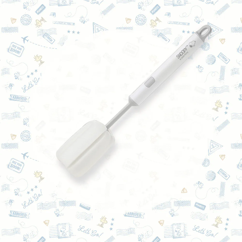 SNOOPY聯名長柄海綿杯刷(白色) SNOOPY聯名長柄海綿杯刷(白色)