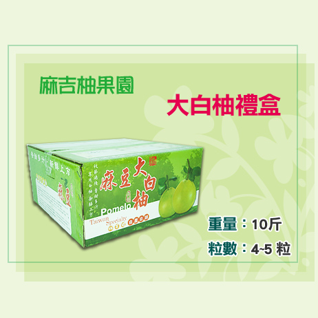 大白柚禮盒10斤 大白柚禮盒10斤