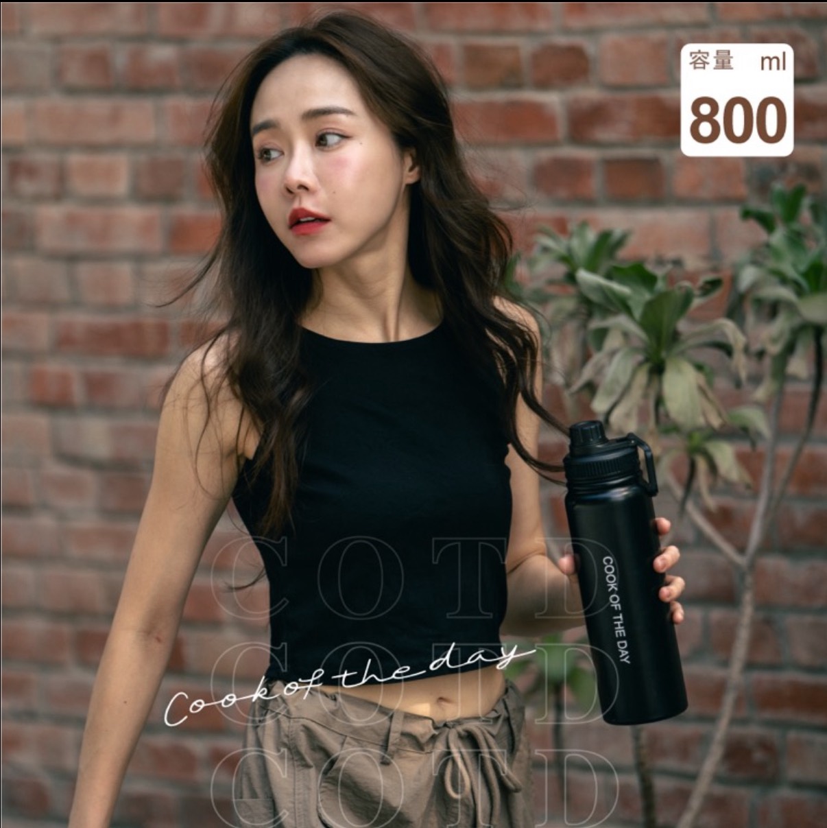 陶瓷保溫水壺800ML【黑色】 陶瓷保溫水壺800ML【黑色】