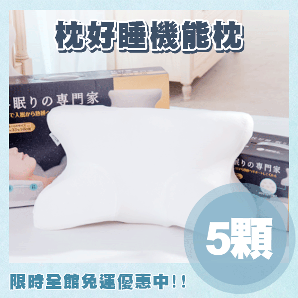 枕好睡機能枕(5顆) 枕好睡機能枕(5顆)
