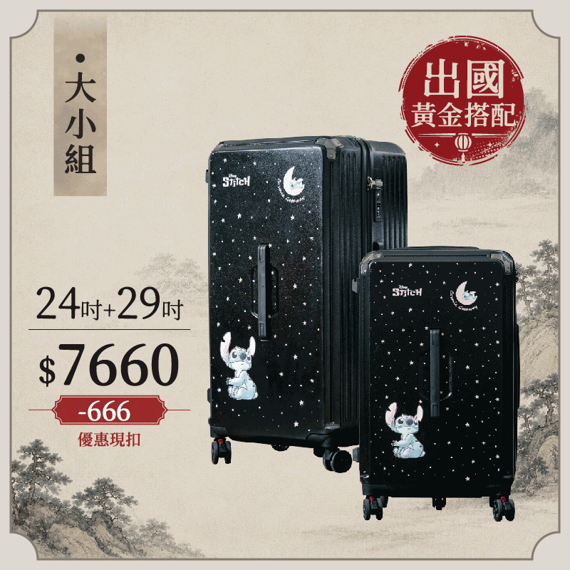 極o能裝24吋*1+29吋*1