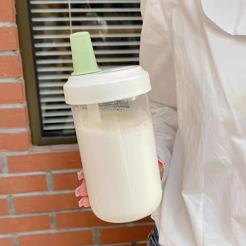 INS奶茶杯500ML(綠色) INS奶茶杯500ML(綠色)