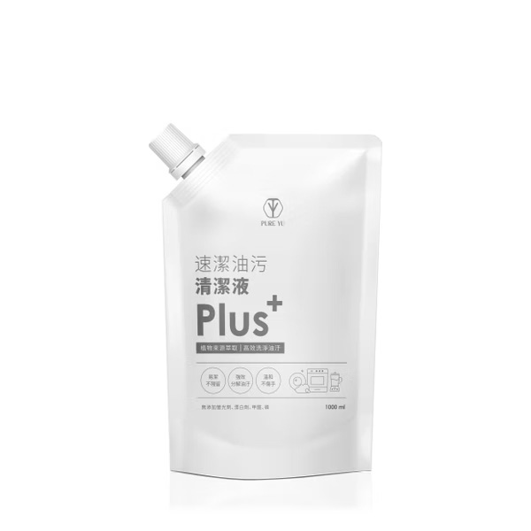 【PURE YU 純淨之羽 】速潔油汙清潔液PLUS 1000ml 補充液 【PURE YU 純淨之羽 】速潔油汙清潔液PLUS 1000ml 補充液