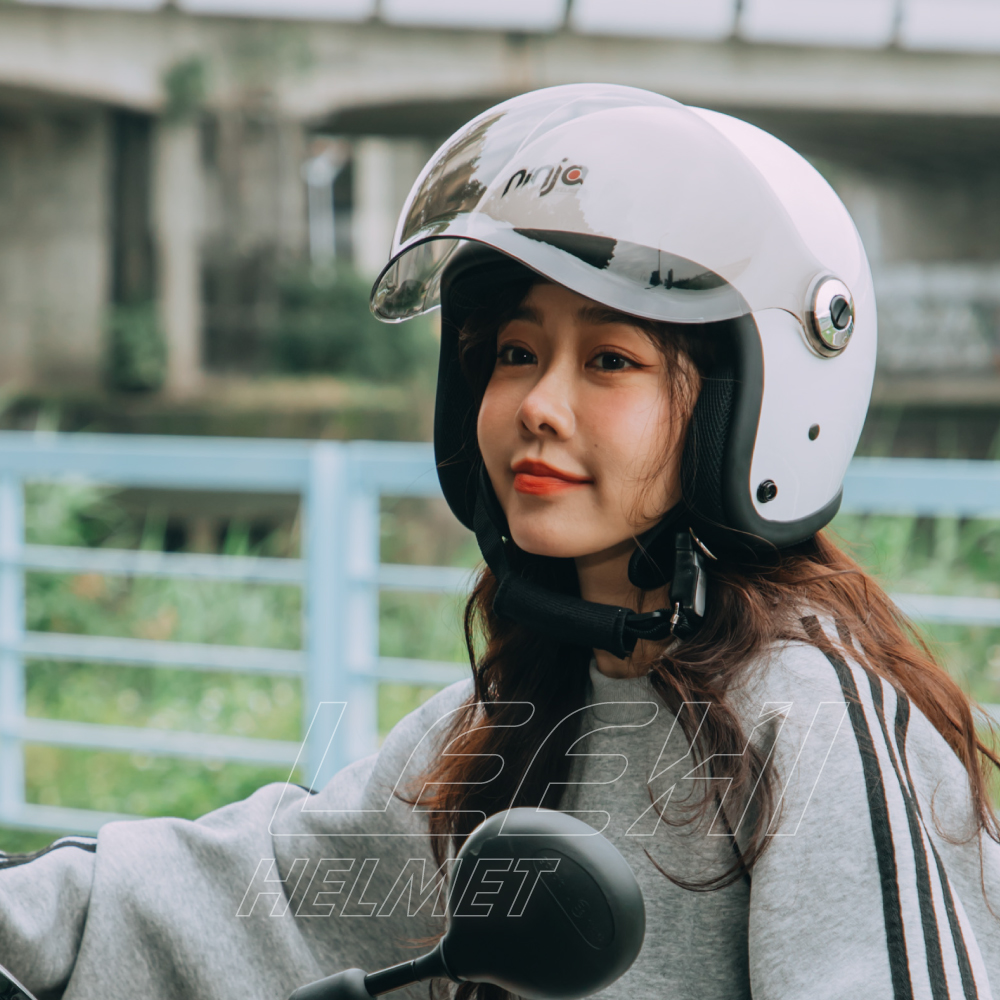 泡泡鏡騎士帽【白色】