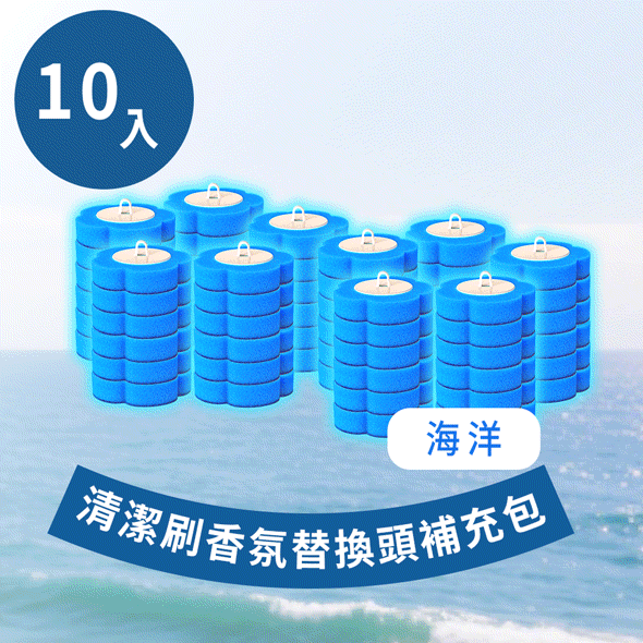 清潔刷替換頭補充包(10入組) 清潔刷替換頭補充包(10入組)