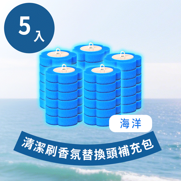 清潔刷替換頭補充包(5入組) 清潔刷替換頭補充包(5入組)