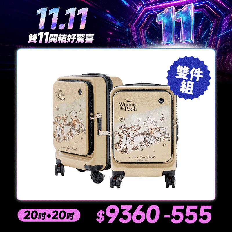 極o能裝✦PRO✦行李箱20吋*2