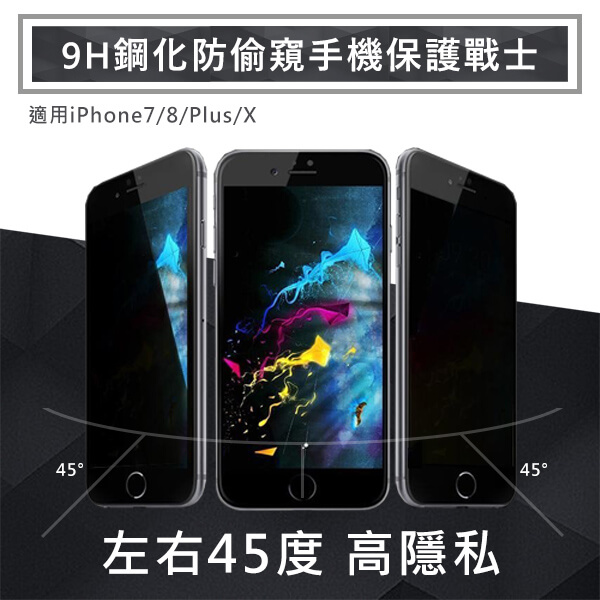 9H防偷窺手機戰士(買一送一2入)