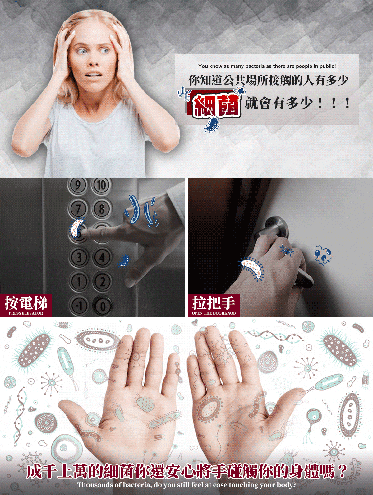 零碰觸開門手把