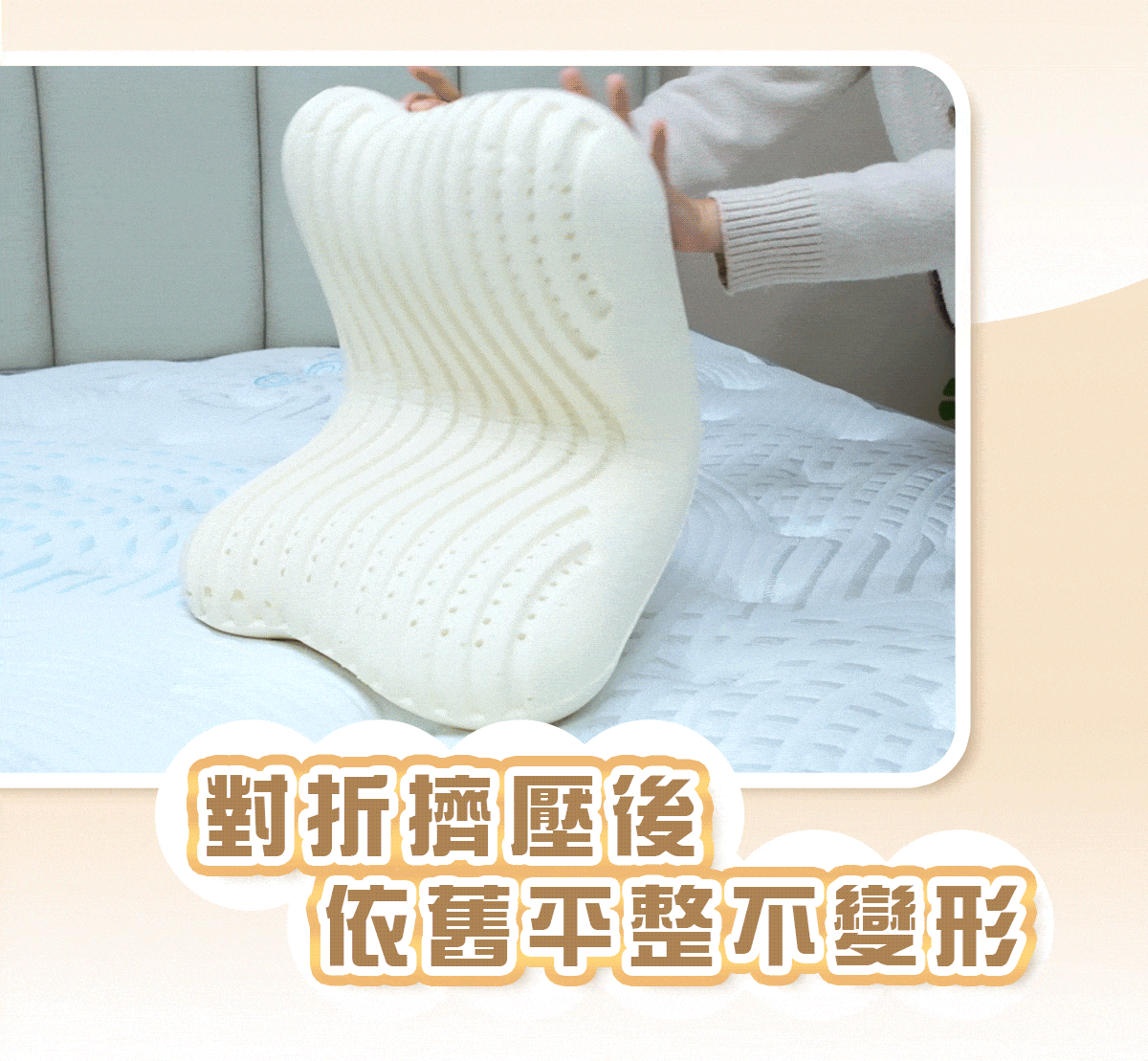 眠りの専門家-枕好睡元氣蛋白枕