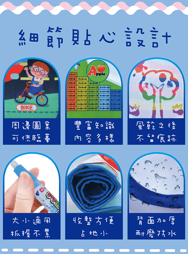 【神奇塗鴉水畫布】
