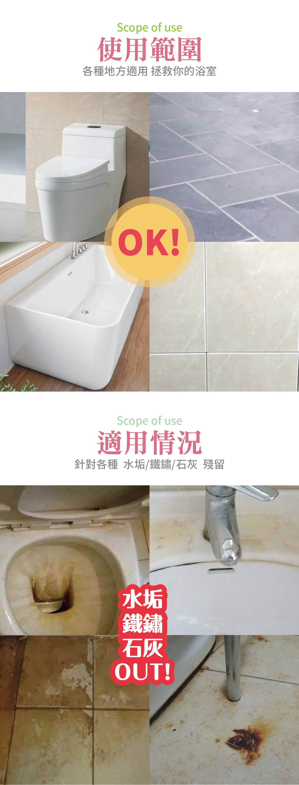 強力浮石清潔刷