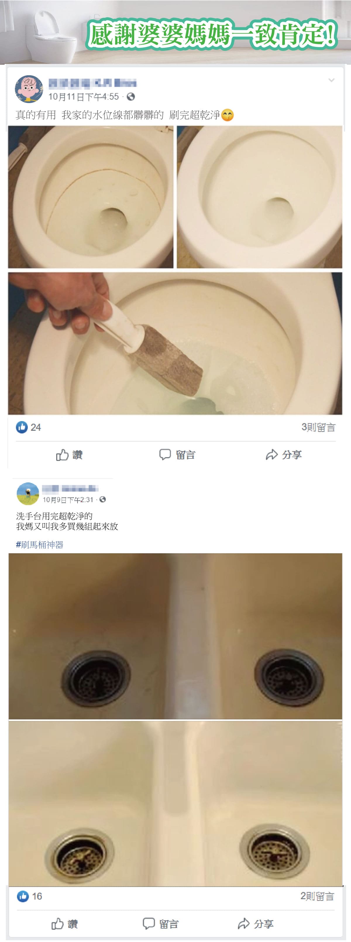 強力浮石清潔刷