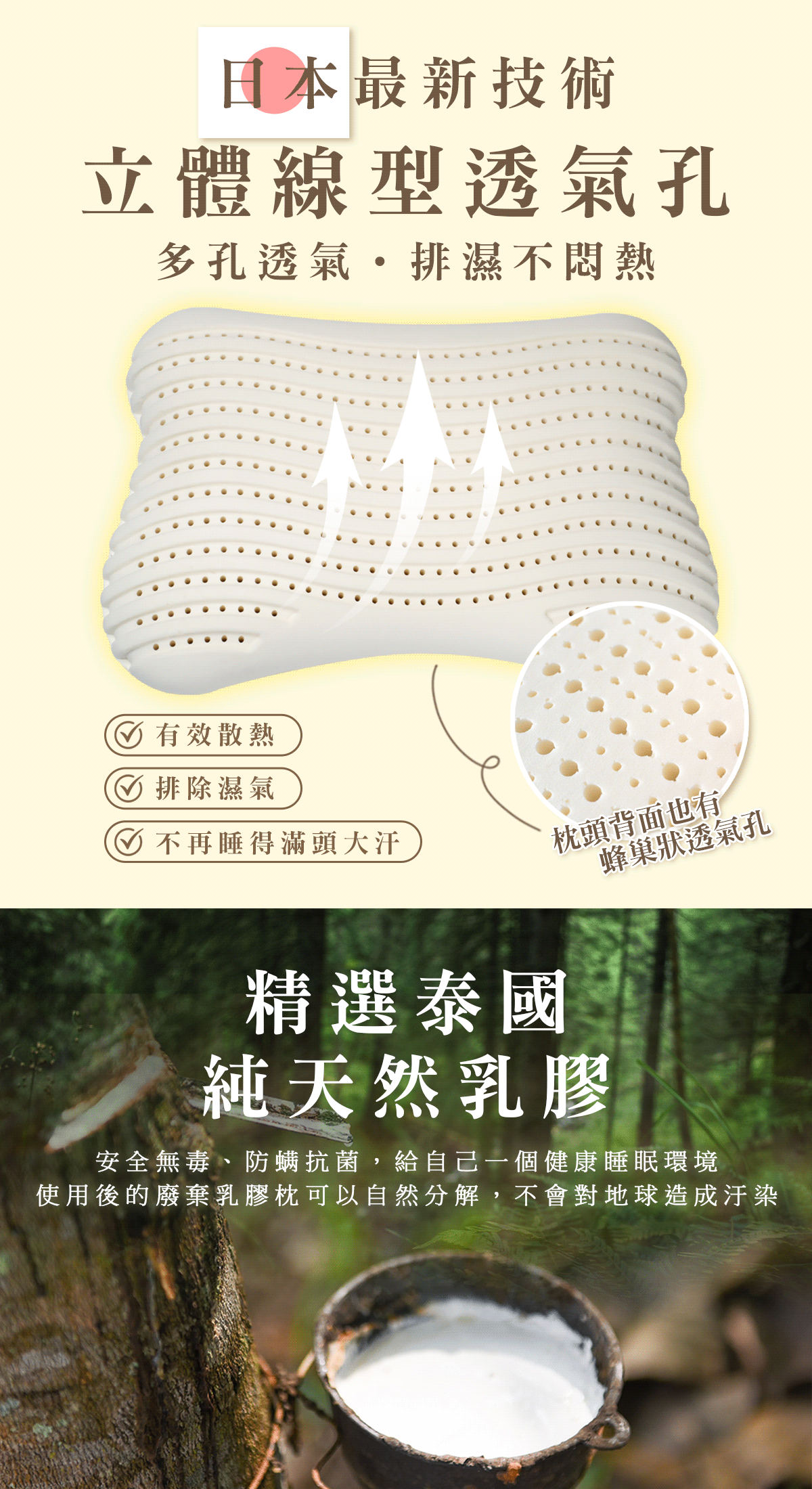 眠りの専門家-枕好睡元氣蛋白枕