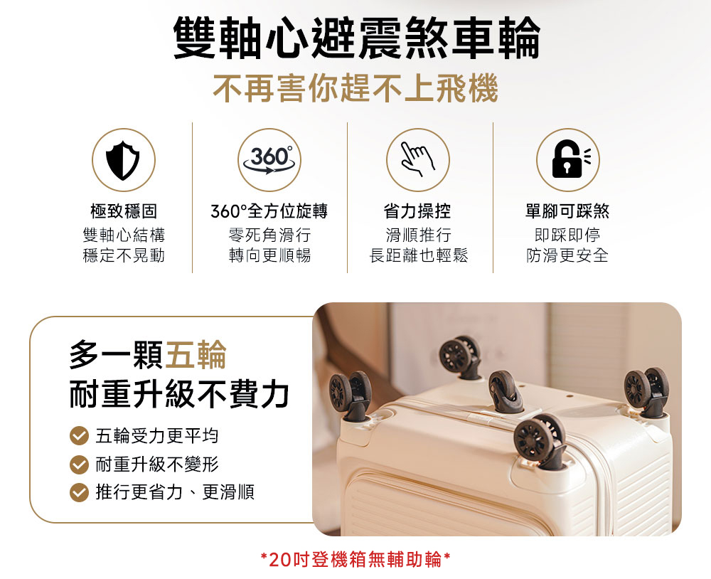 極o能裝行李箱