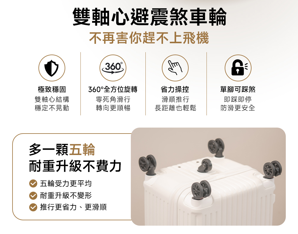 極o能裝行李箱