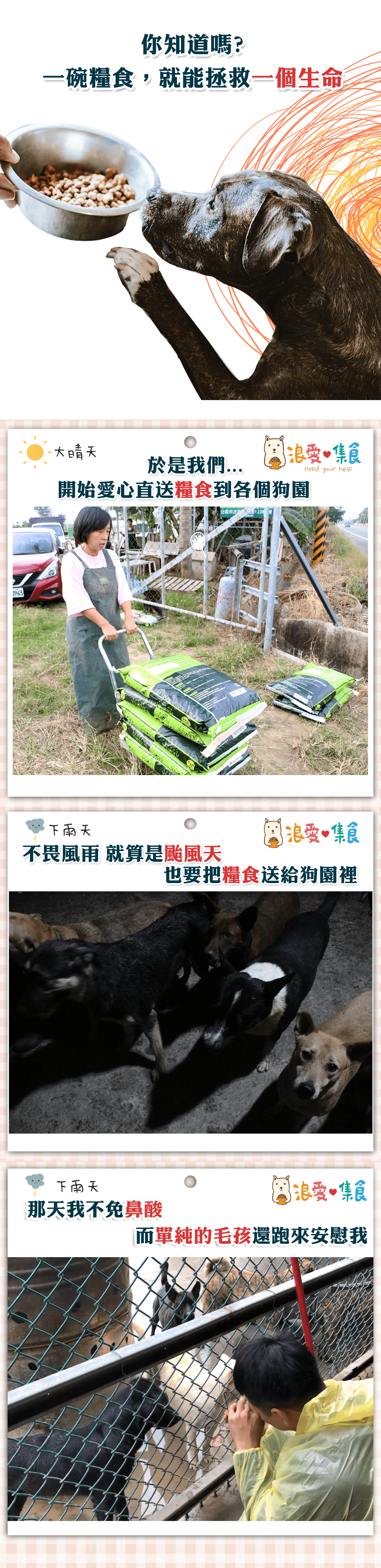 浪愛集食 讓愛延續