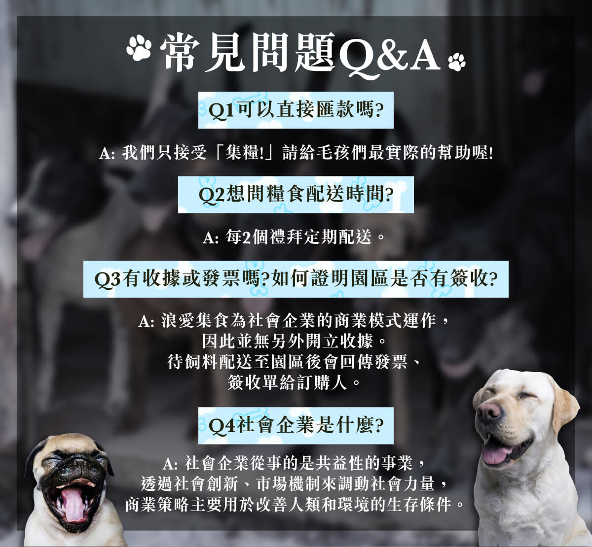 浪愛集食 讓愛延續