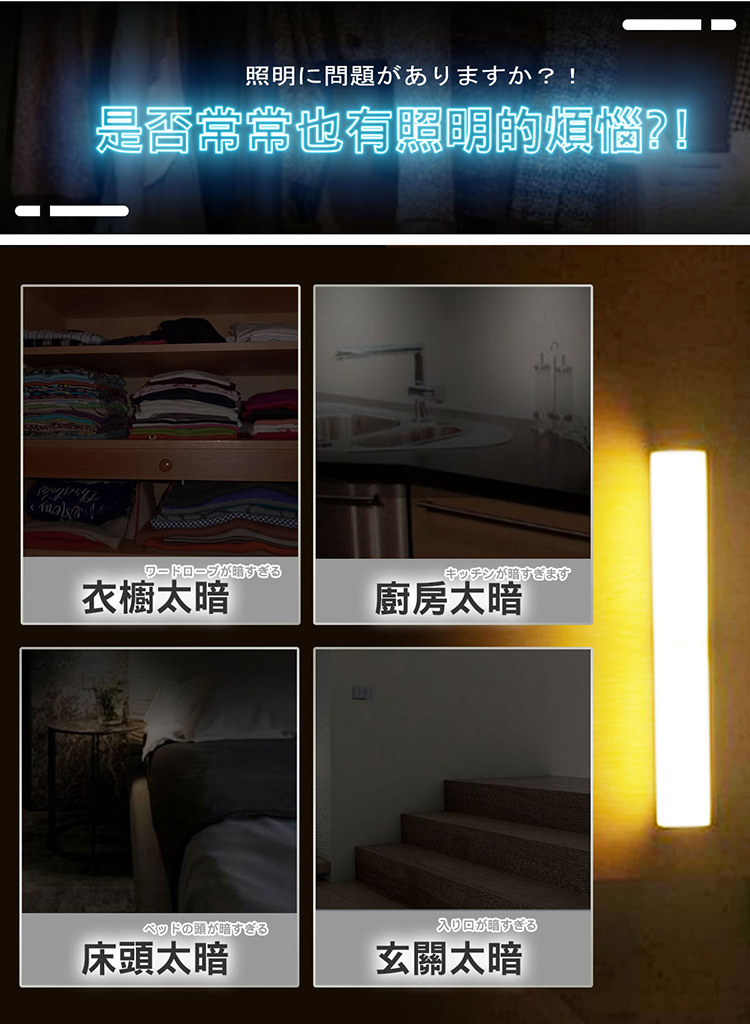 【智能人體感應燈】