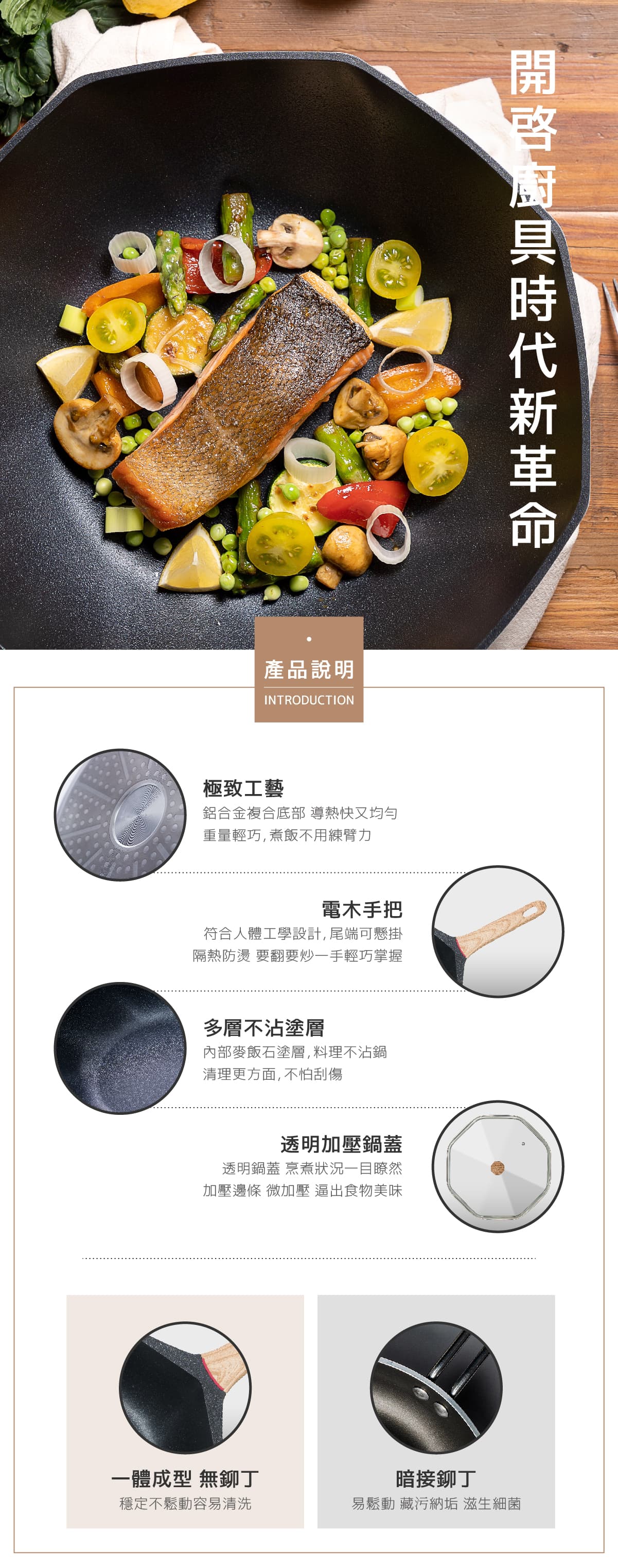 REÜN螺旋炒鍋 REÜN螺旋炒鍋