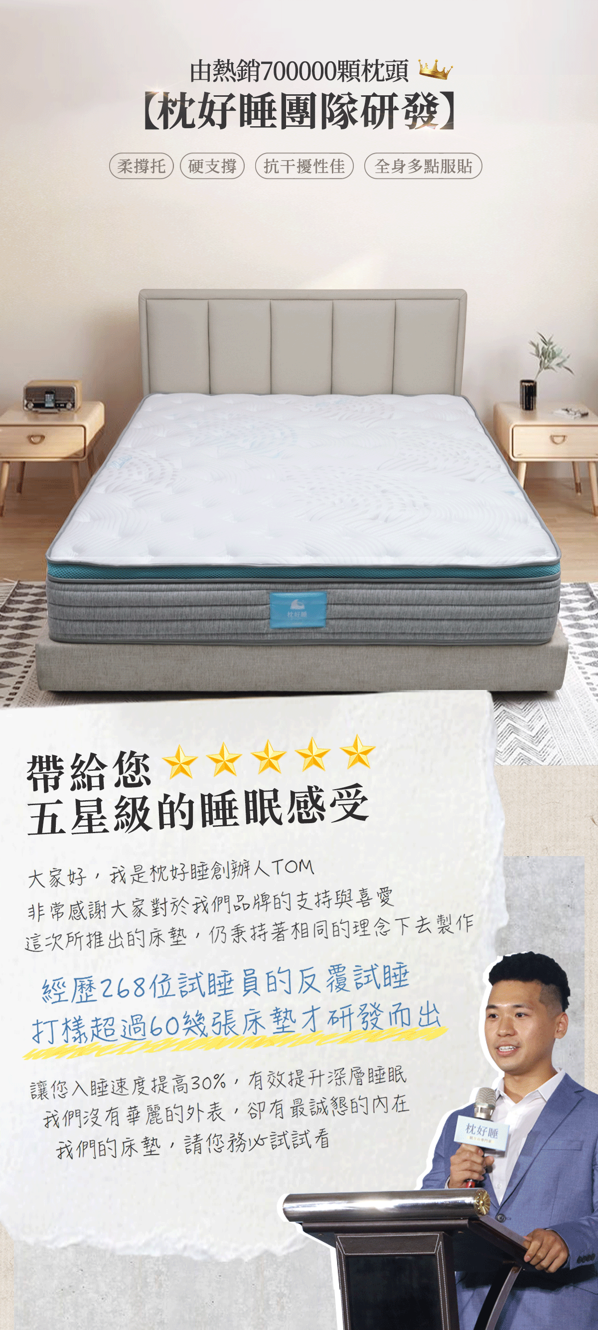 眠りの専門家 - 枕好睡記憶機能枕 眠りの専門家 - 枕好睡記憶機能枕
