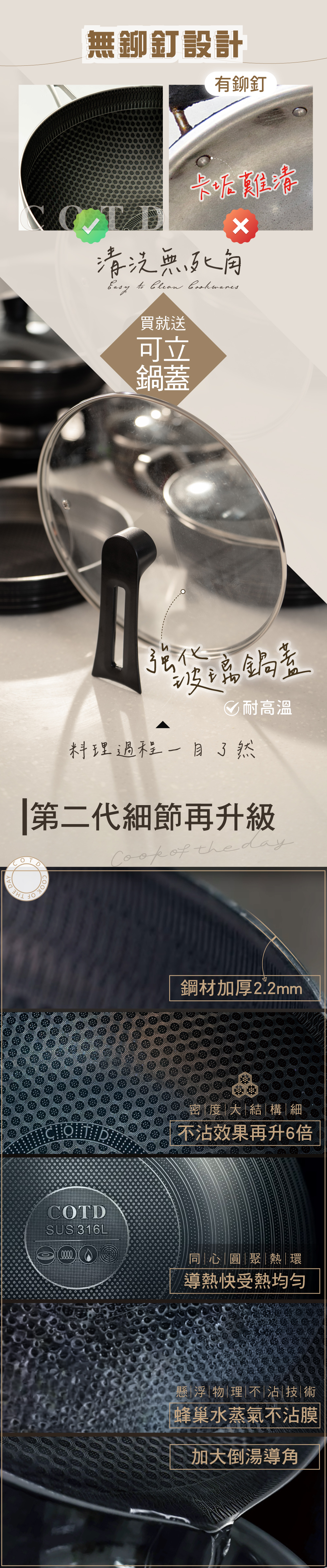 COTD-3D立體蜂巢鍋-品牌官網