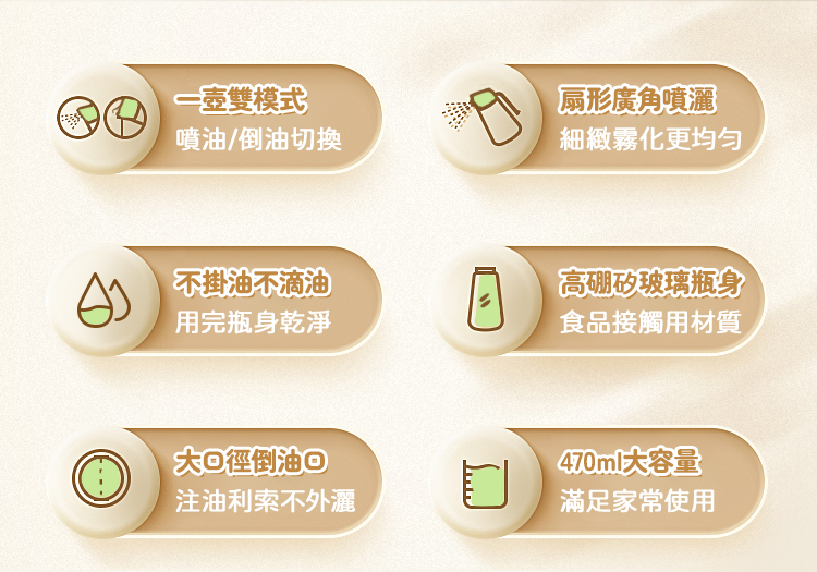 油我掌控👌一壺搞定滿漢全席【噴油/倒油兩用油壺🫗】 油我掌控👌一壺搞定滿漢全席【噴油/倒油兩用油壺🫗】
